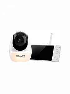 Видеоняня с монитором, камера видеонаблюдения wifi беспроводная 2 Mp TITAVIN TI-BHC001